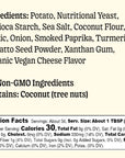 GrownAs* Foods, vegan cheese powder ingredients and nutrition facts