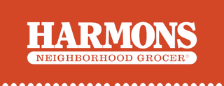 GrownAs * Foods, The harmons neighborhood grocer logo.